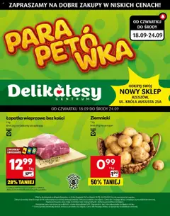 Podgląd Delikatesy Centrum Gazetka - Rzeszów Otwarcie ważny od 18.09.2025