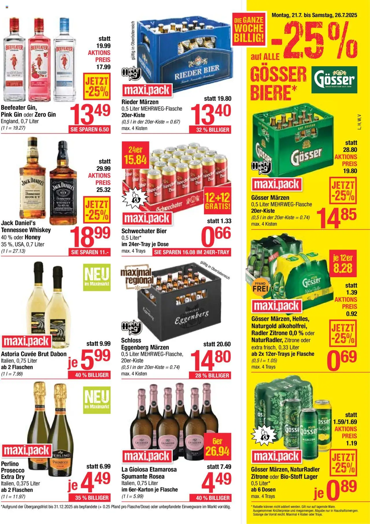 Maximarkt Flugblatt - Seite 11- gültig ab 21.07.2025