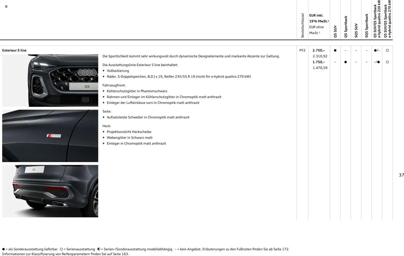 Audi Q5 - Seite 37 - gültig ab 28.10.2025