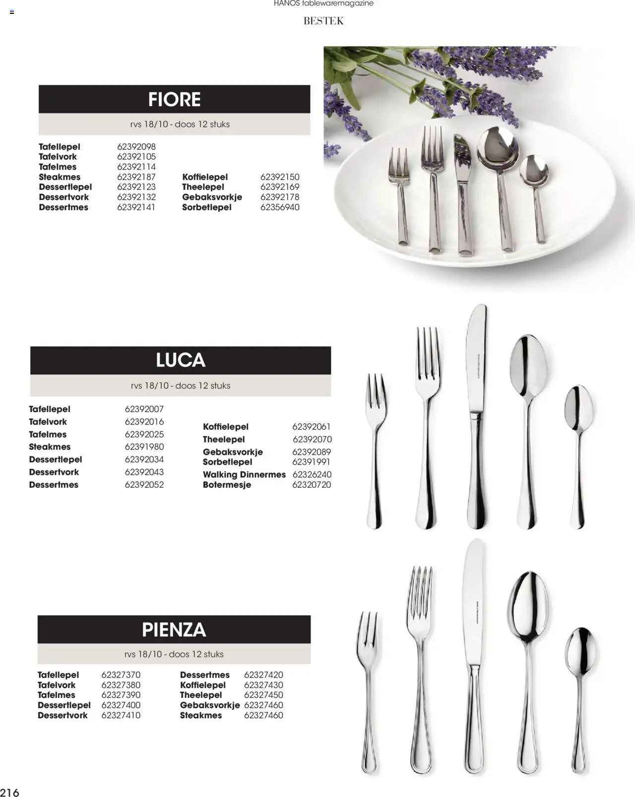 Hanos - Tableware magazine 2025-2026 - page 216- valid from 01-09-2025