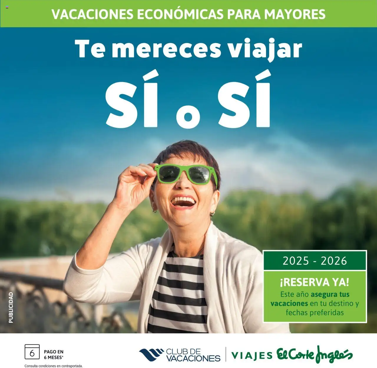 Viajes El Corte Inglés - Club de Vacaciones - Vacaciones Económicas Personalizado - Página de 1 - Válido desde 01/09/2025