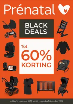 Prénatal - Blackdeals folder  geldig vanaf 14-11-2025