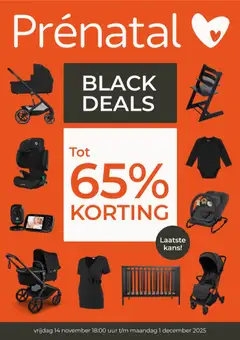 Prénatal - Blackdeals folder  geldig vanaf 14-11-2025