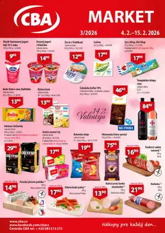 Náhled CBA leták - Market platný od 04.02.2026