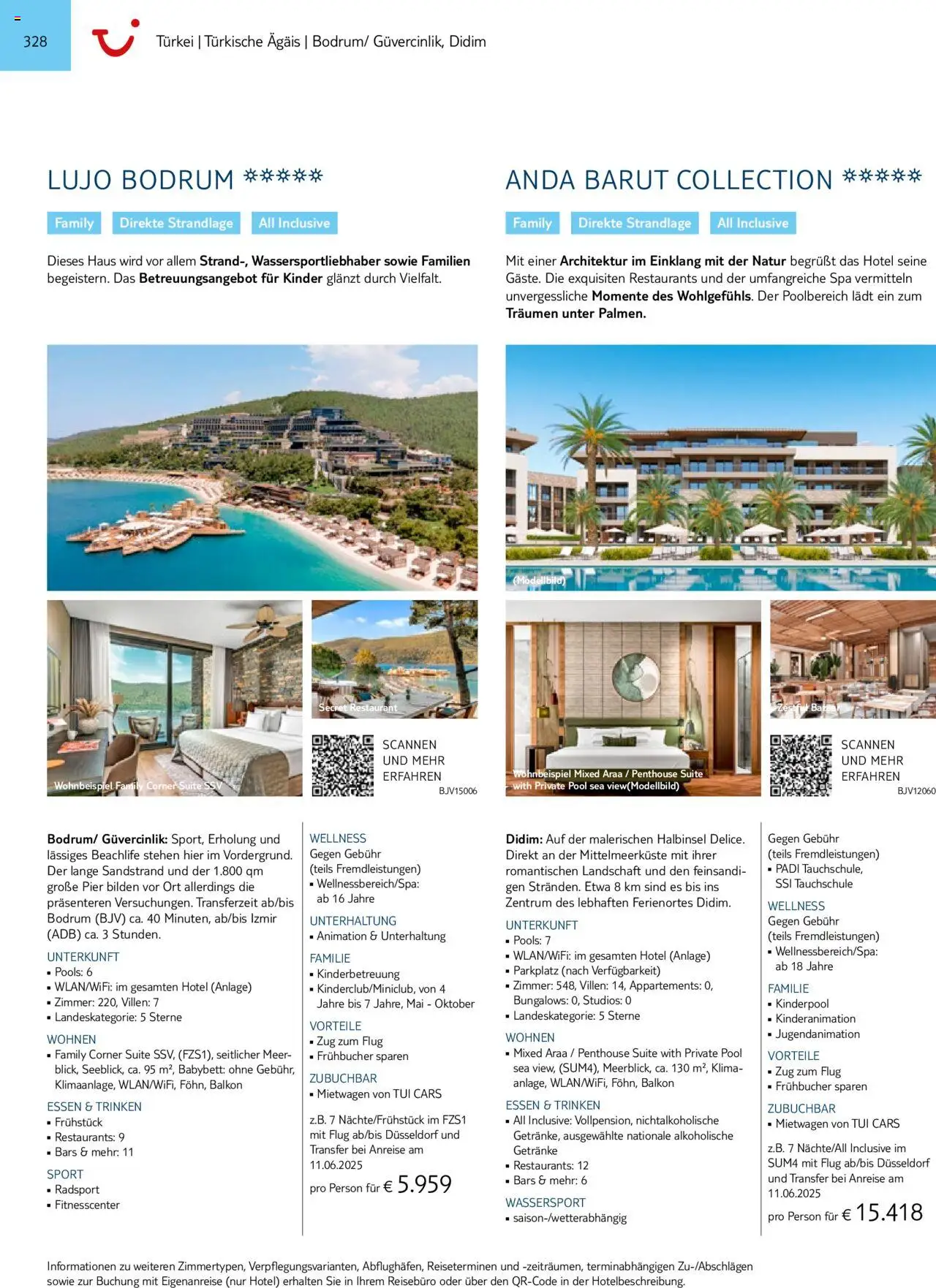 TUI  Südeuropa & Nordafrika 2025/26 - Seite 328 - gültig ab 01.01.2025