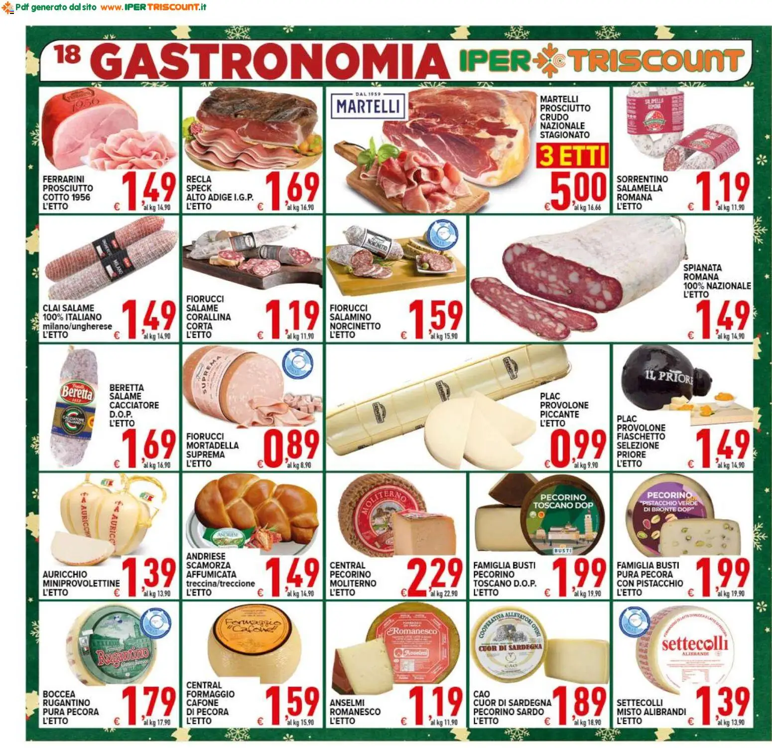 Volantino Ipertriscount	 - pagina 18 - valido dal 06/12/2025