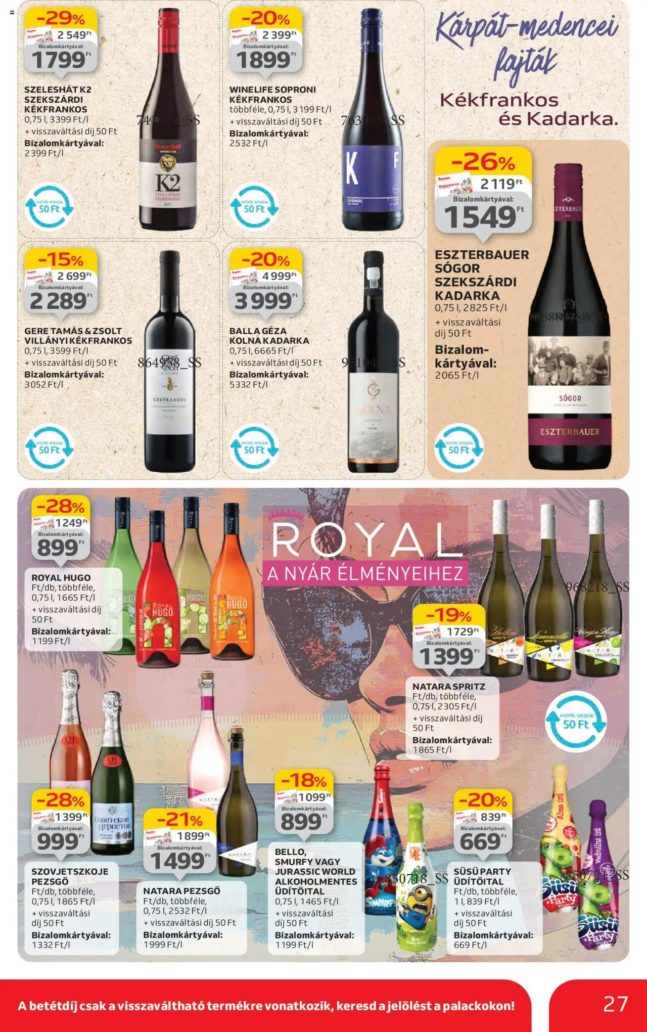 Auchan Akciós újság - 27oldal - érvényes 2025.07.17.-tól