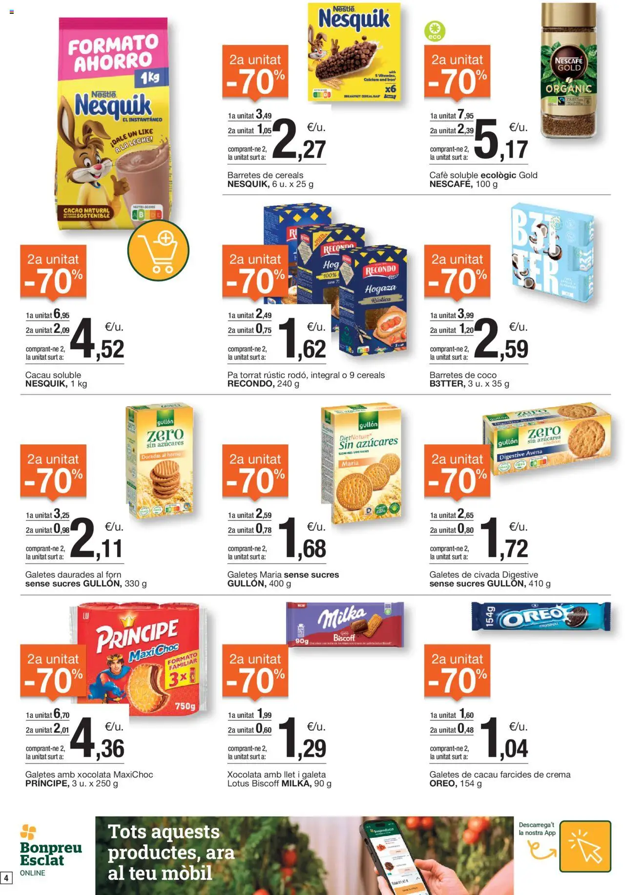 Bonpreu folleto - Página de 4 - Válido desde 15/07/2025