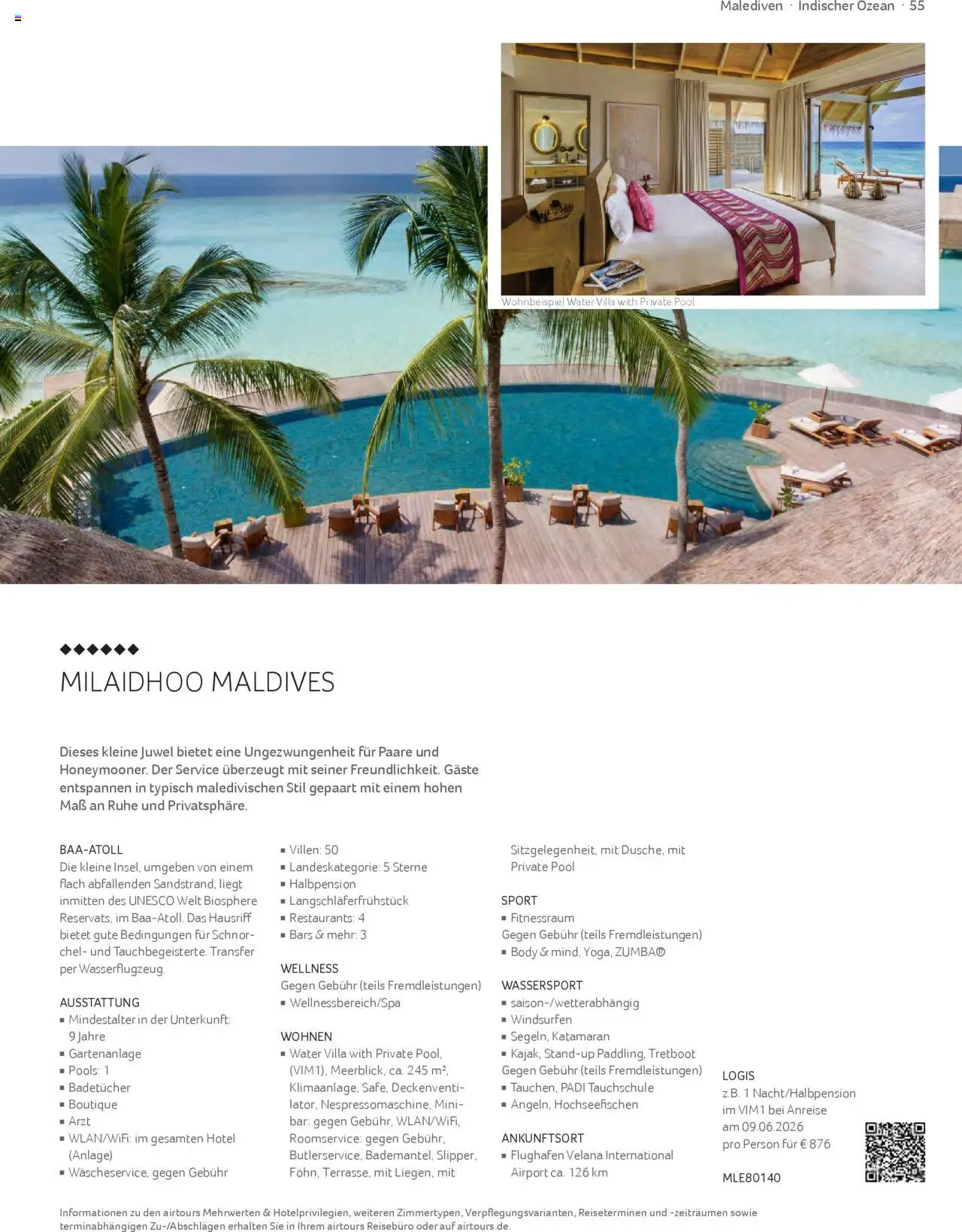 TUI airtours Katalog  Erstklassige Fernreisen 2025/26 - Seite 55 - gültig ab 01.11.2025