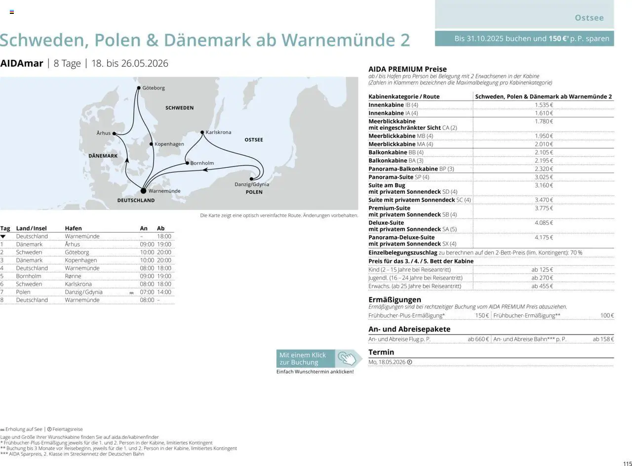 Aida Sommer 2026 - Seite 115 - gültig ab 01.03.2026