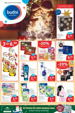Vorschau Budni Prospekt 	 gültig ab 10.11.2025