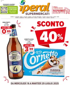 Anteprima Volantino Iperal	 valida dal 16/07/2025
