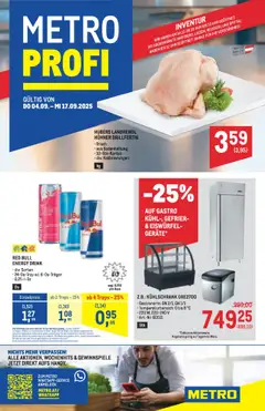 Vorschau Metro angebote Profi gültig ab 04.09.2025