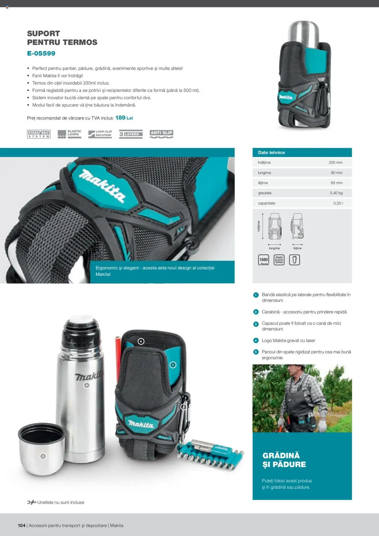 Makita catalog - Accesorii pentru transport si depozitare   - pagina 104- valabil de la 06.09.2021