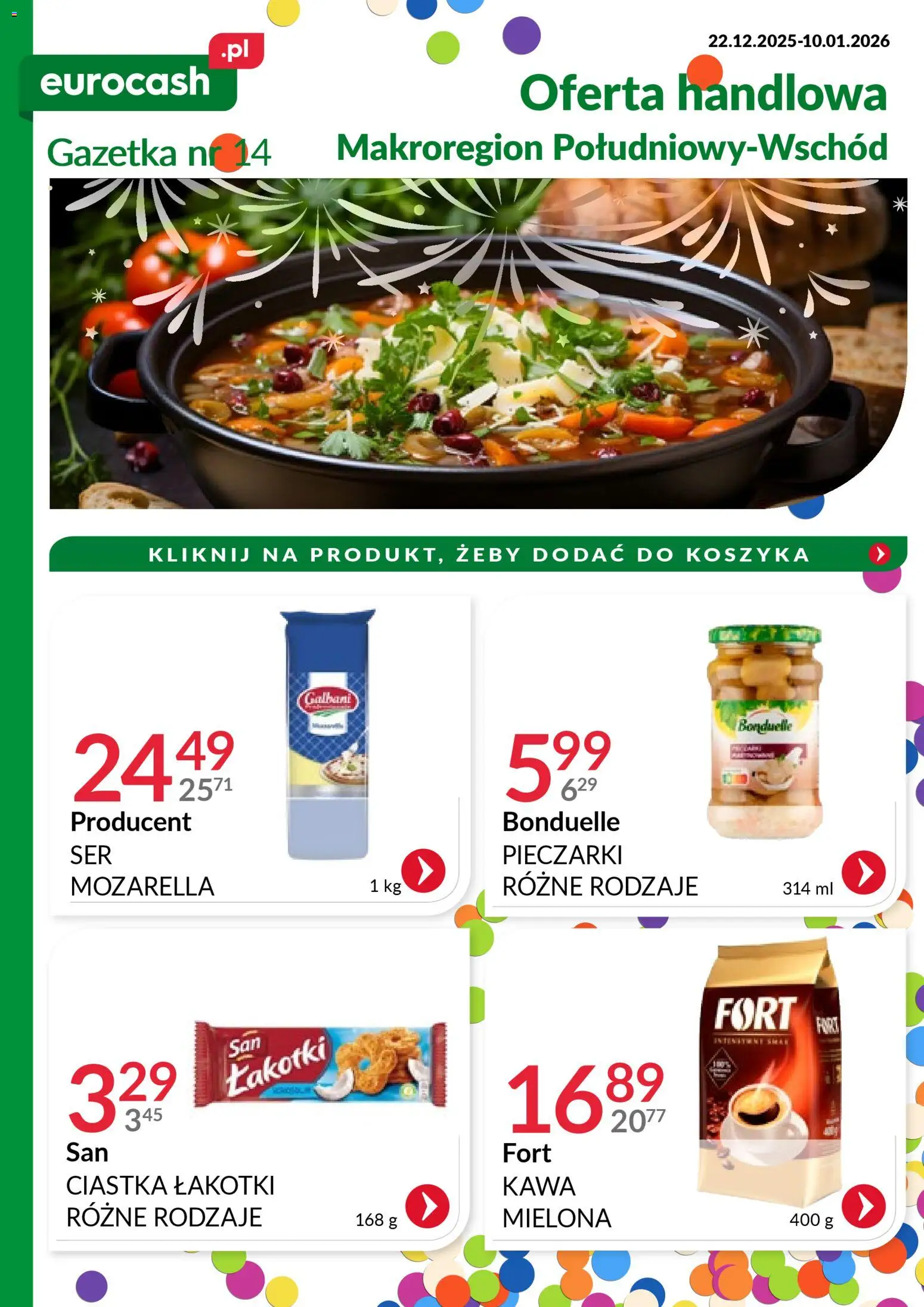 Eurocash Gazetka - Handlowa MR Południowy-Wschód - strona 1- ważny od 22.12.2025