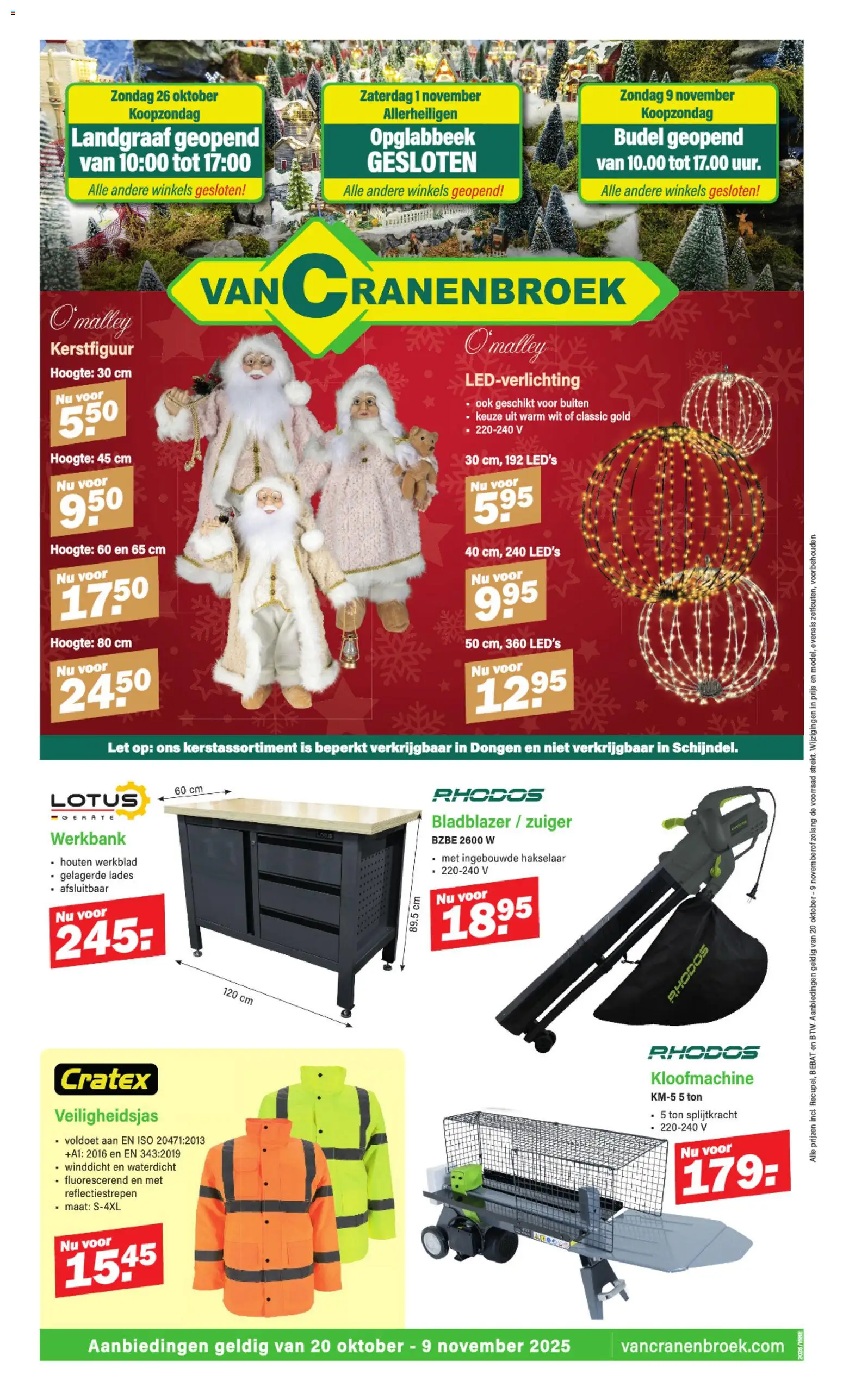 Van Cranenbroek - Folder - pagina 1- geldig vanaf 20-10-2025