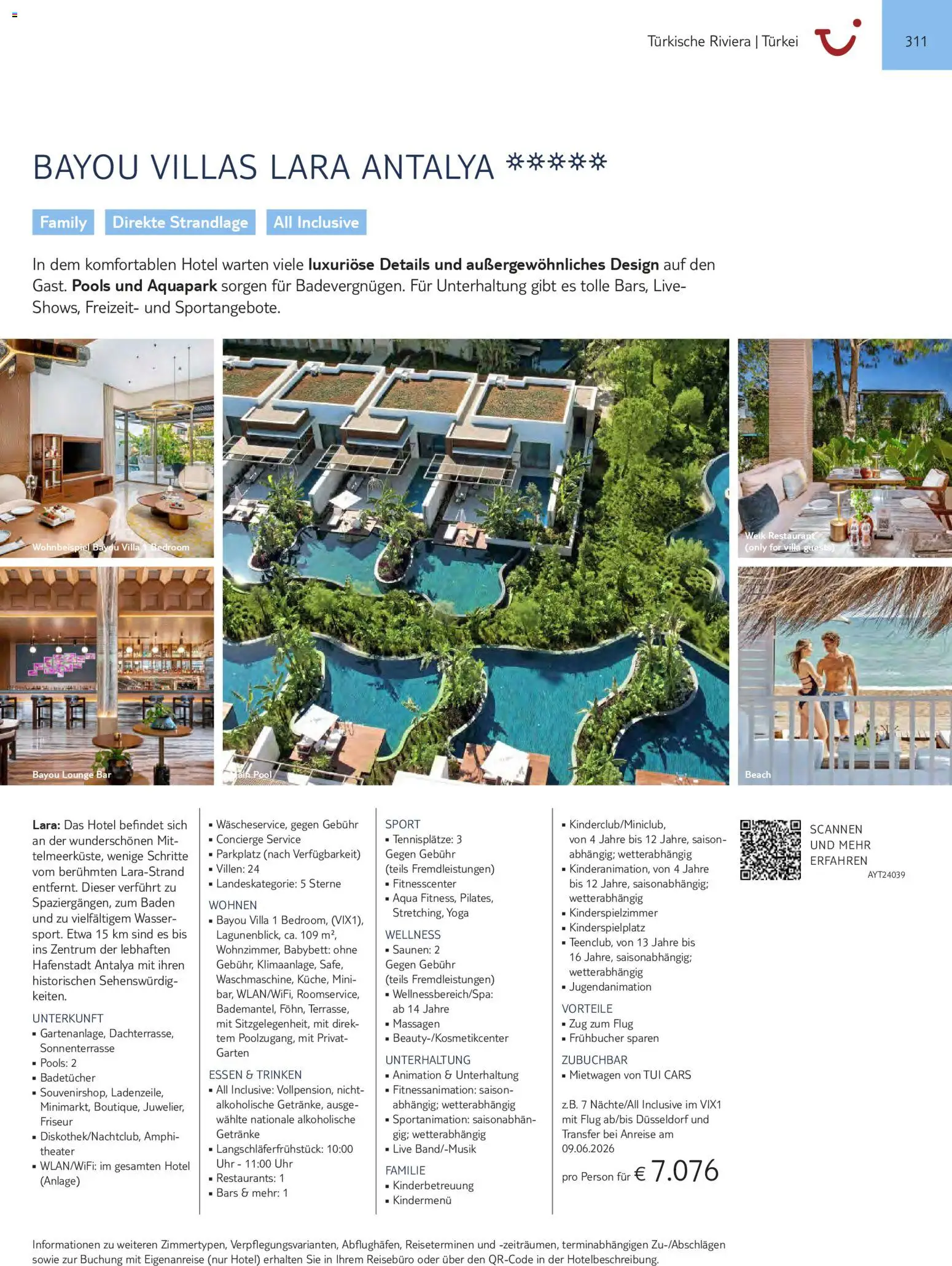 Aida  Südeuropa & Nordafrika 2026/27 - Seite 311 - gültig ab 01.01.2026