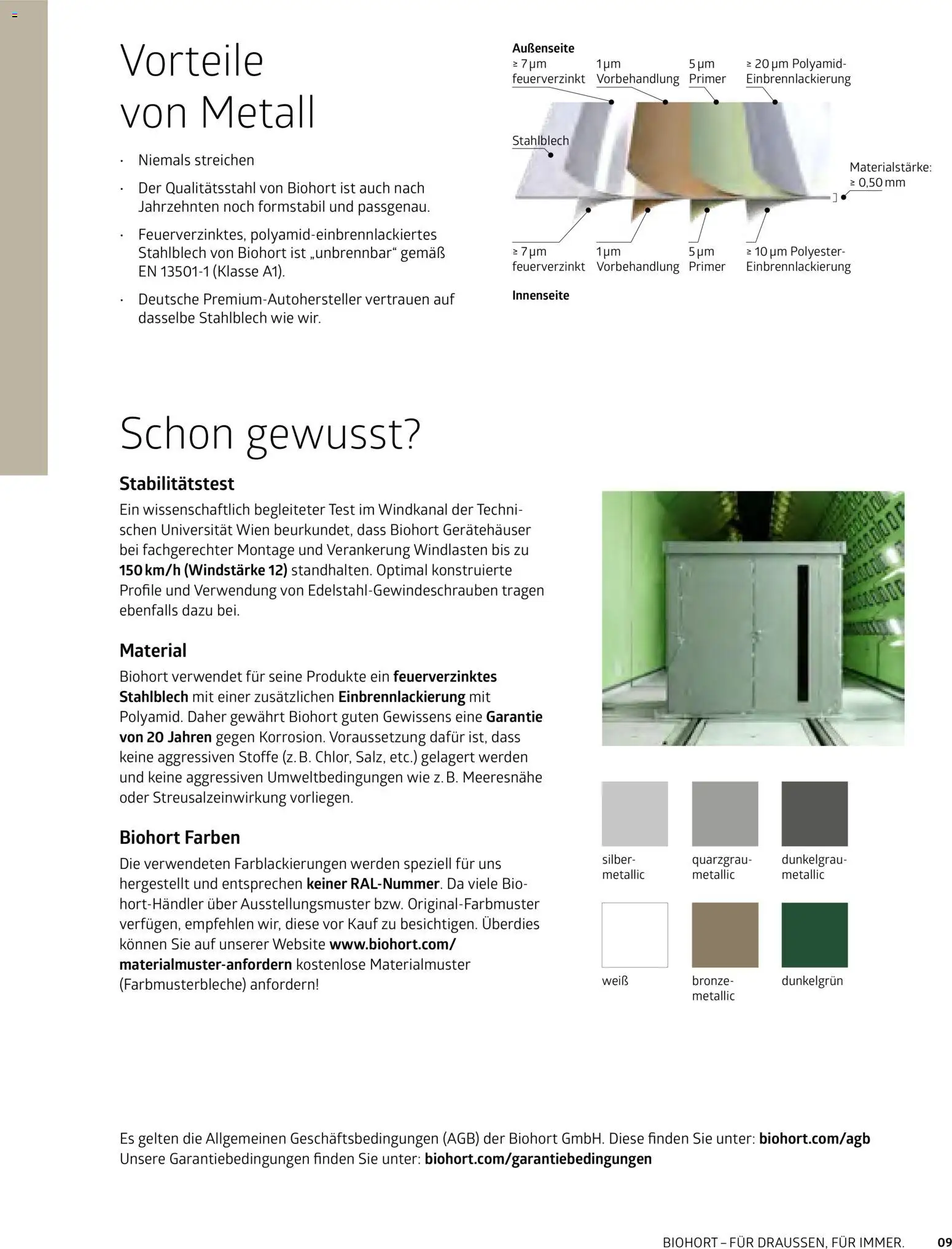 Dehner Biohort – Metall für Garten & Terrasse - Seite 9 - gültig ab 01.01.2026