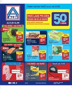 Aldi folder week 8 geldig vanaf 16/02/2026