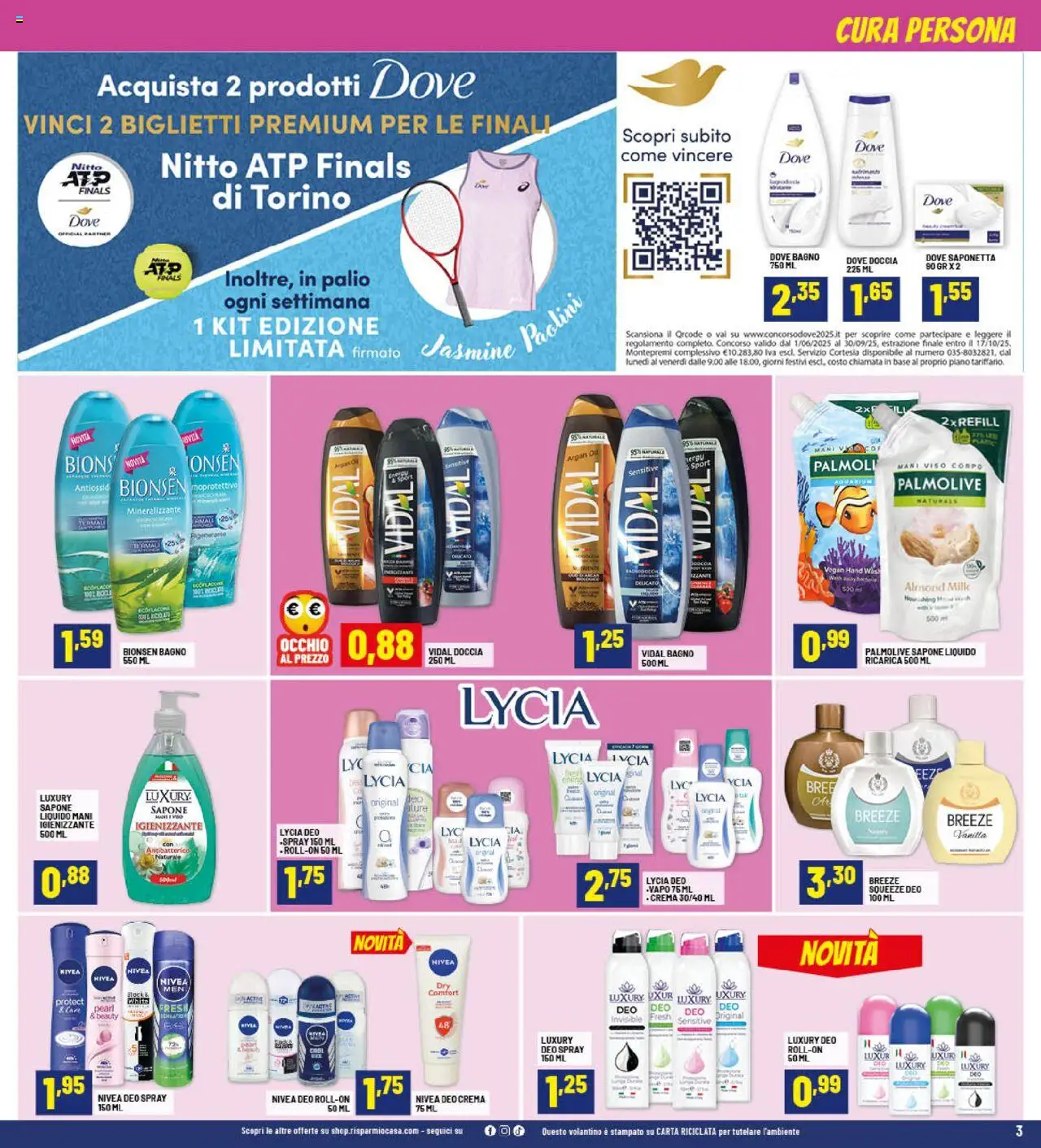 Volantino RisparmioCasa	 - pagina 3 - valido dal 24/07/2025
