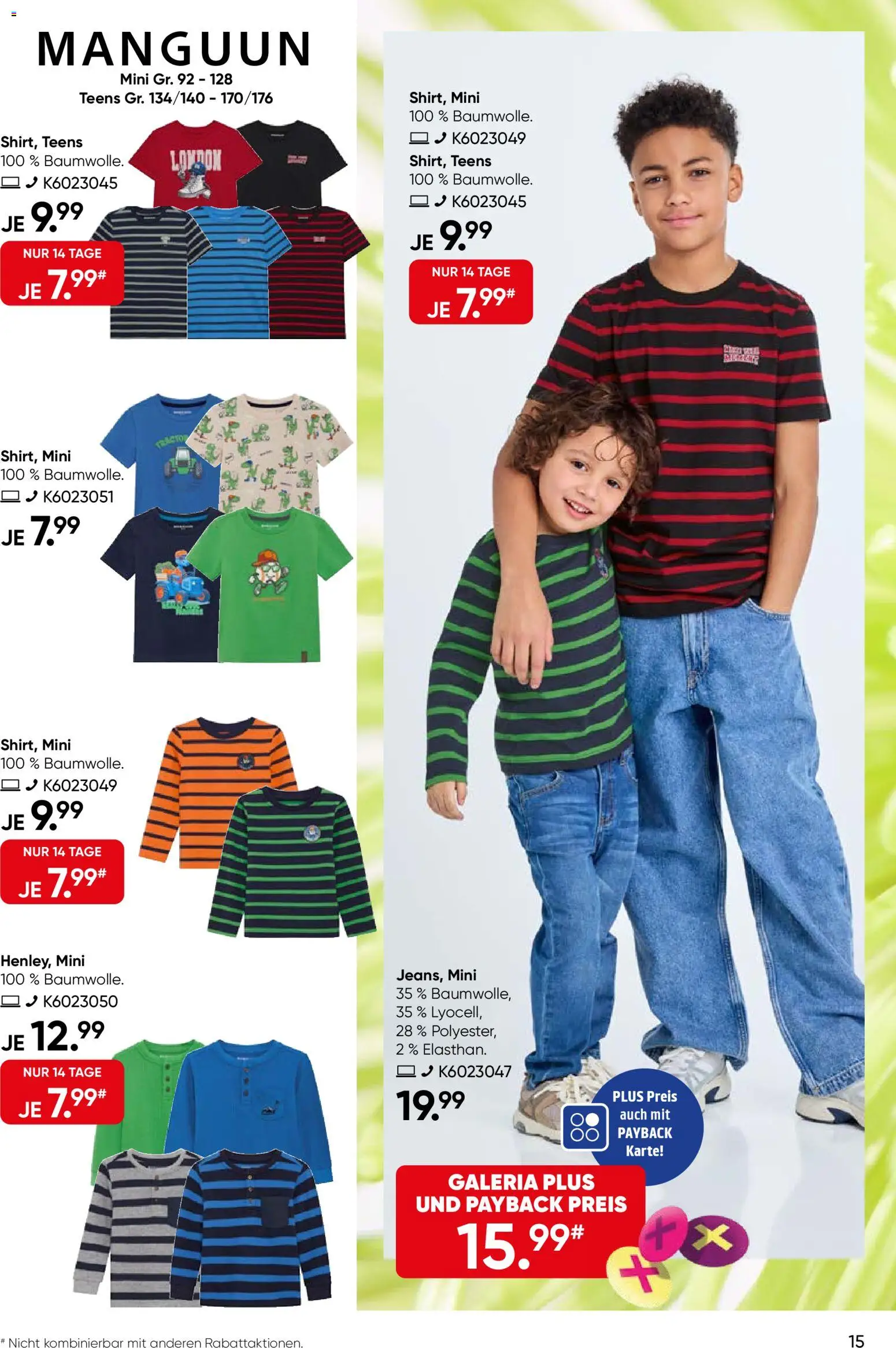 Galeria Karstadt Kaufhof Prospekt 	 - Seite 15 - gültig ab 04.03.2026