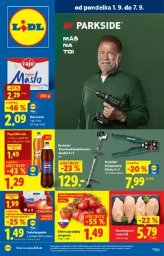 Lidl leták platný od 01.09.2025