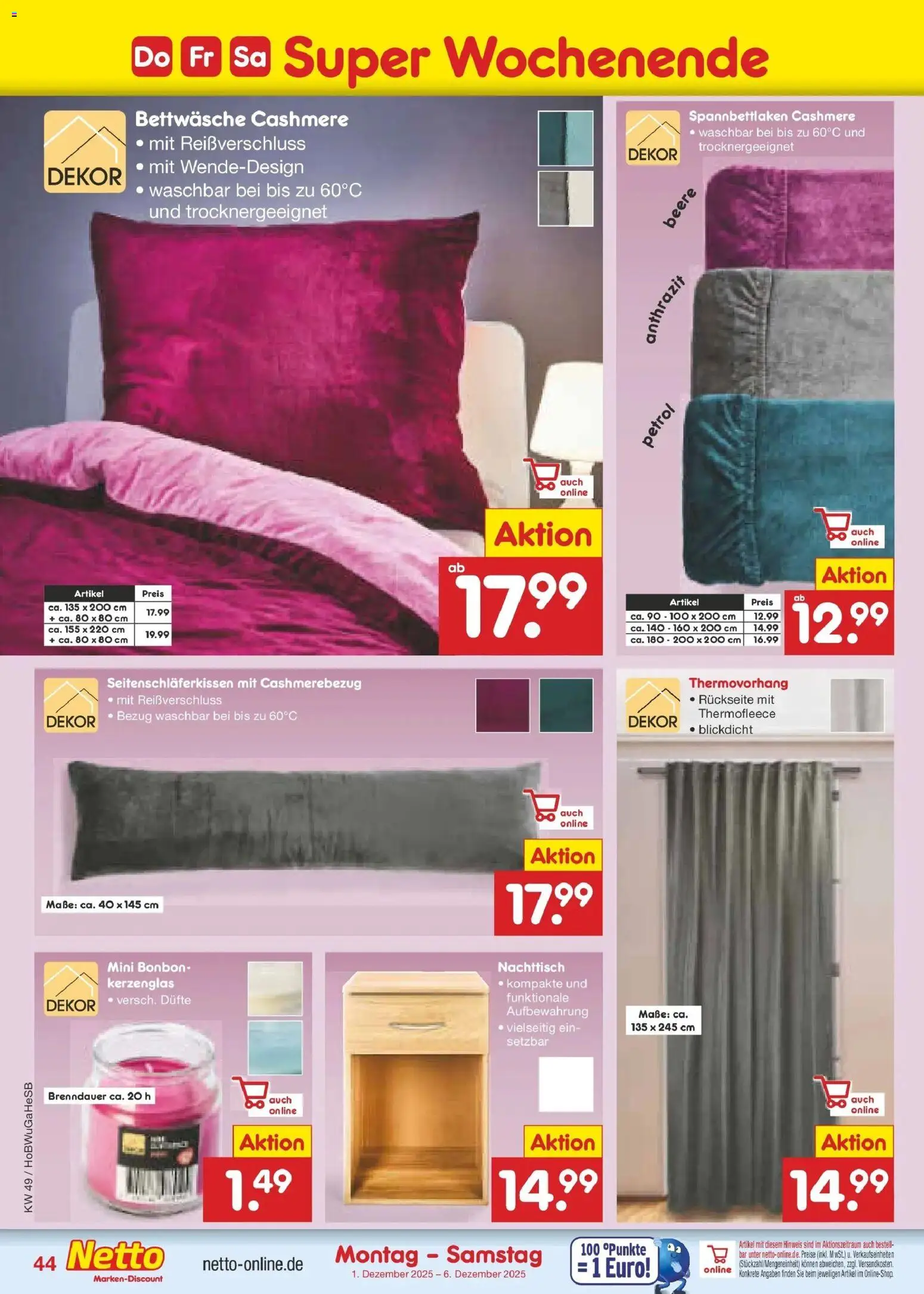 Netto Marken-Discount - Netto: Wochenangebote - Seite 47 - gültig ab 30.11.2025