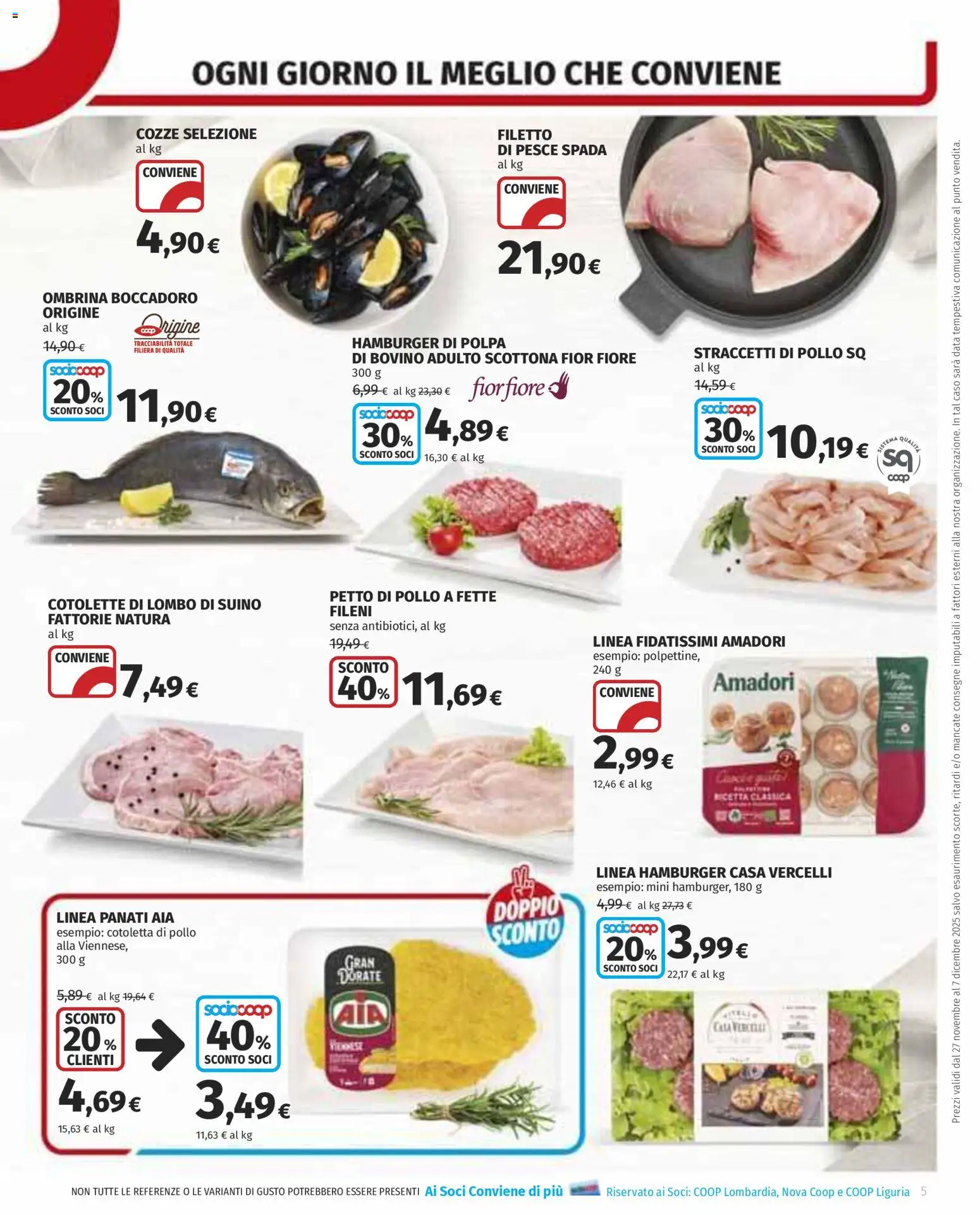 Volantino COOP	 - pagina 5 - valido dal 27/11/2025