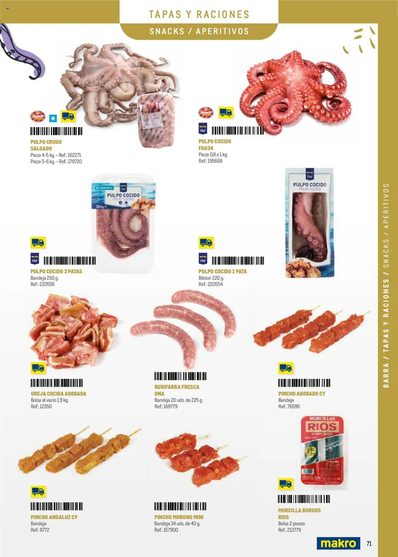 Makro - Menú y Barra Centro - Página de 71 - Válido desde 08/09/2025