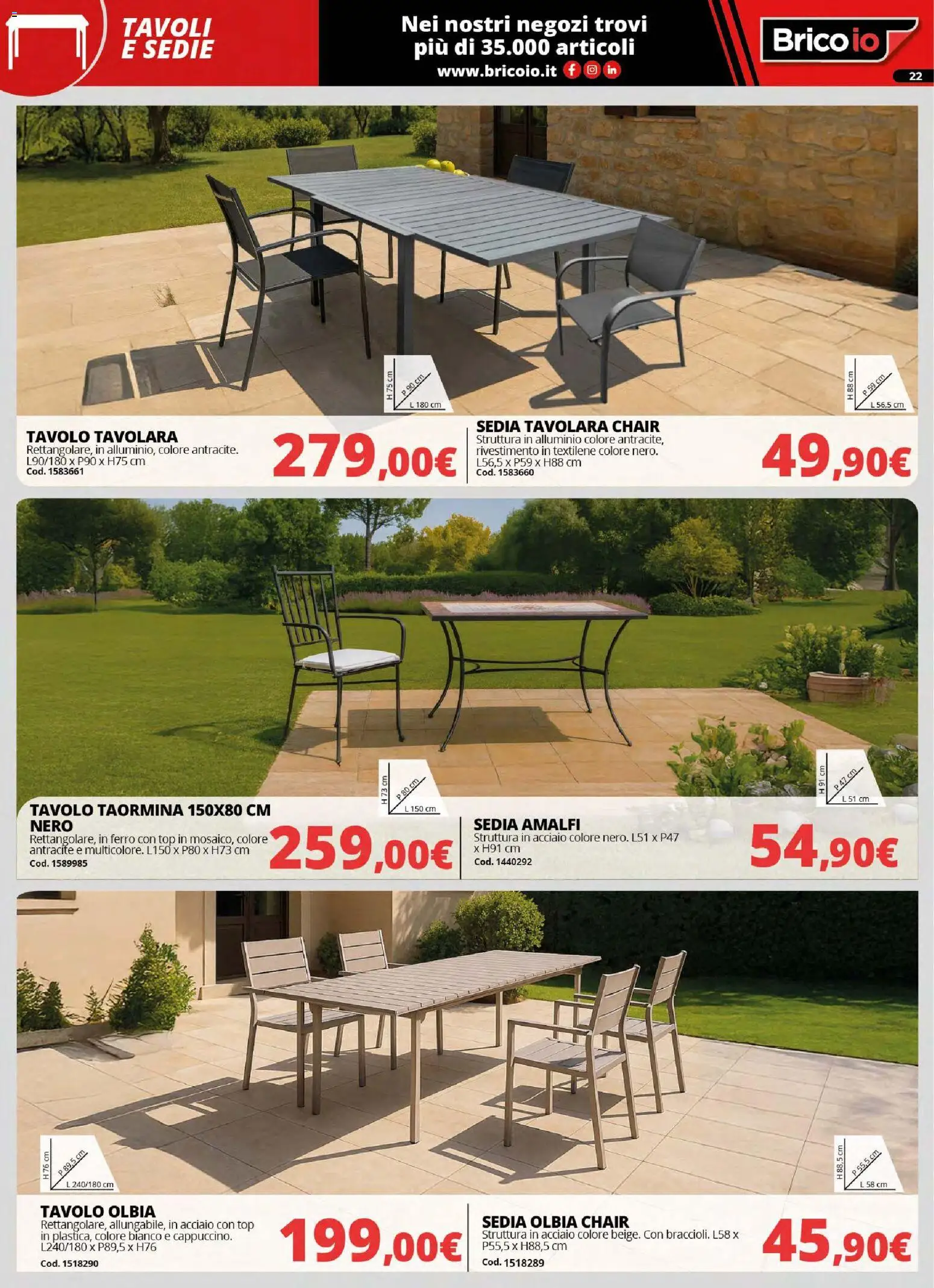 Brico io volantino - pagina 22 - valido dal 30/03/2026