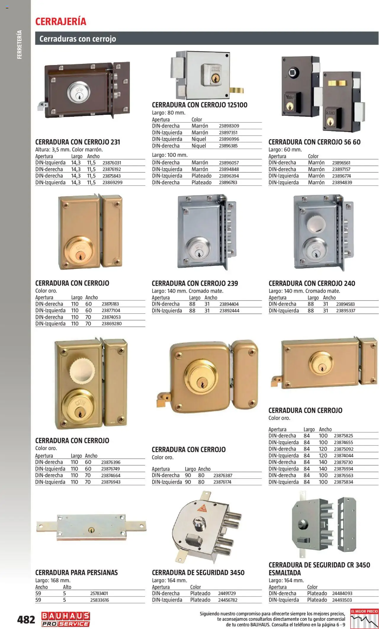 Bauhaus - ProService  - Página de 482 - Válido desde 24/02/2025