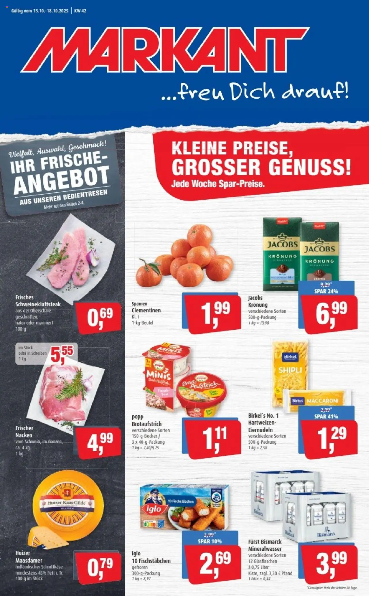 Markant Prospekt 	 - Seite 1 - gültig ab 13.10.2025