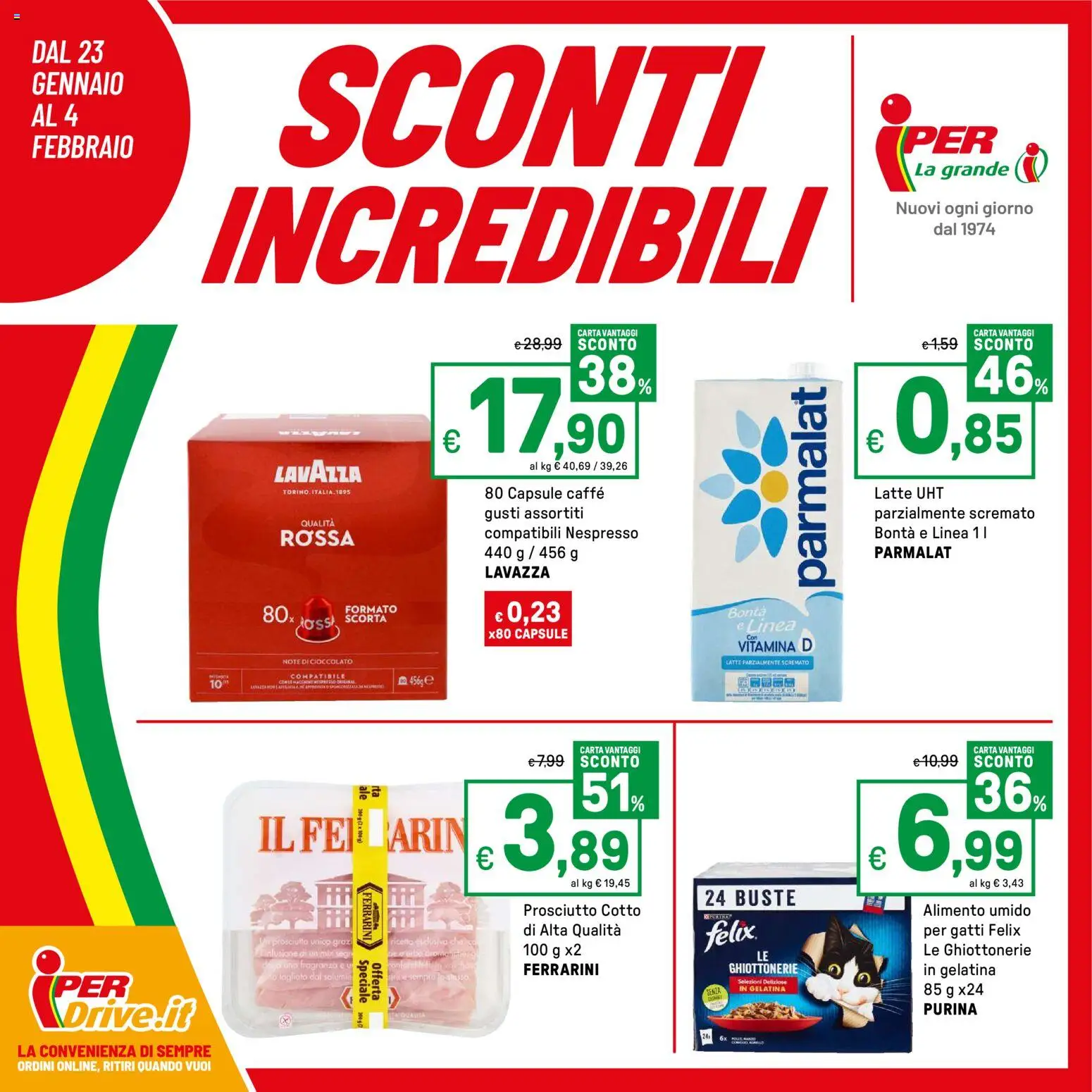 Volantino Iper	 - pagina 1 - valido dal 23/01/2026