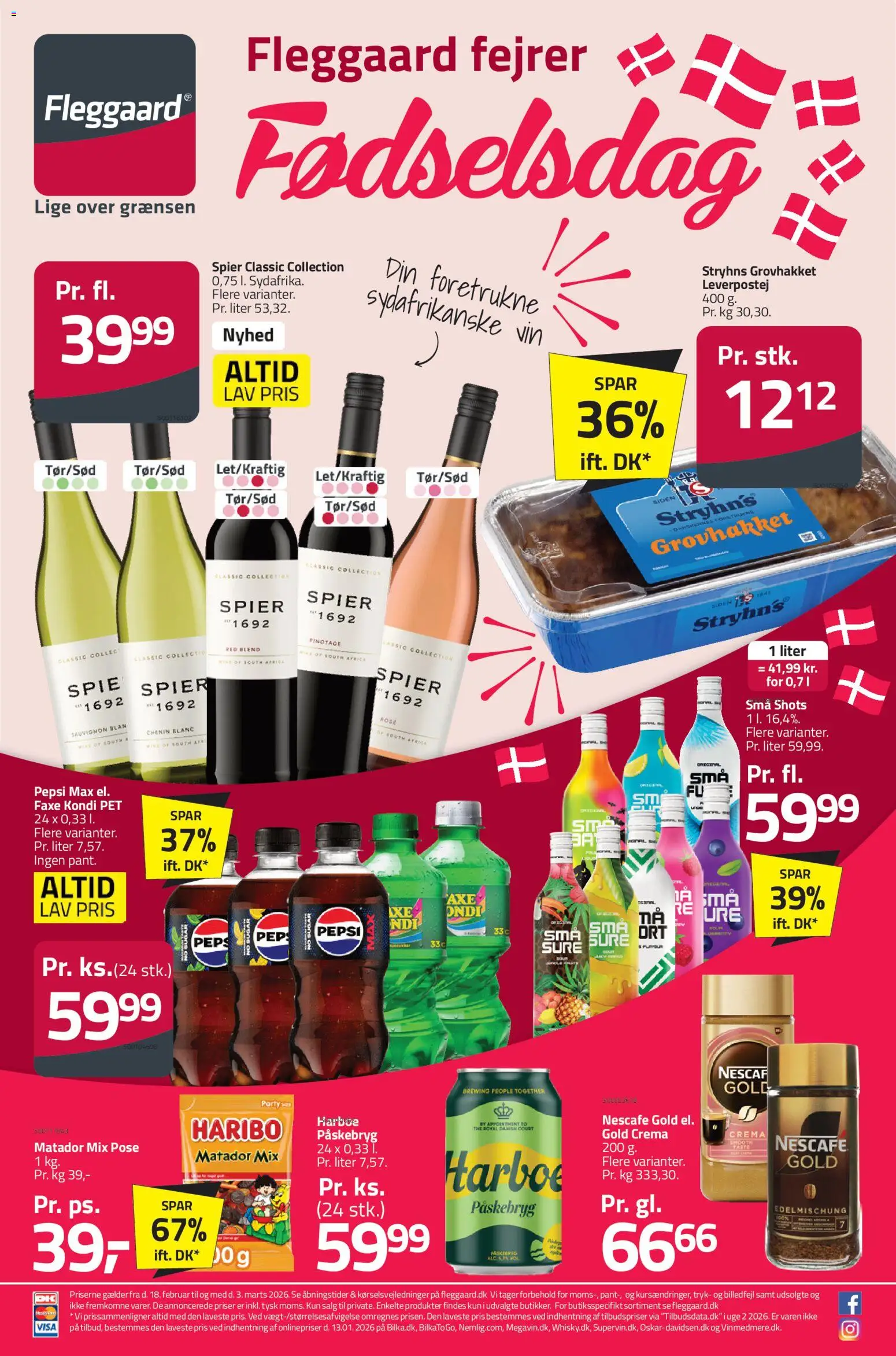 Fleggaard - Tilbudsavis - side 1- gyldig fra 18/02/2026