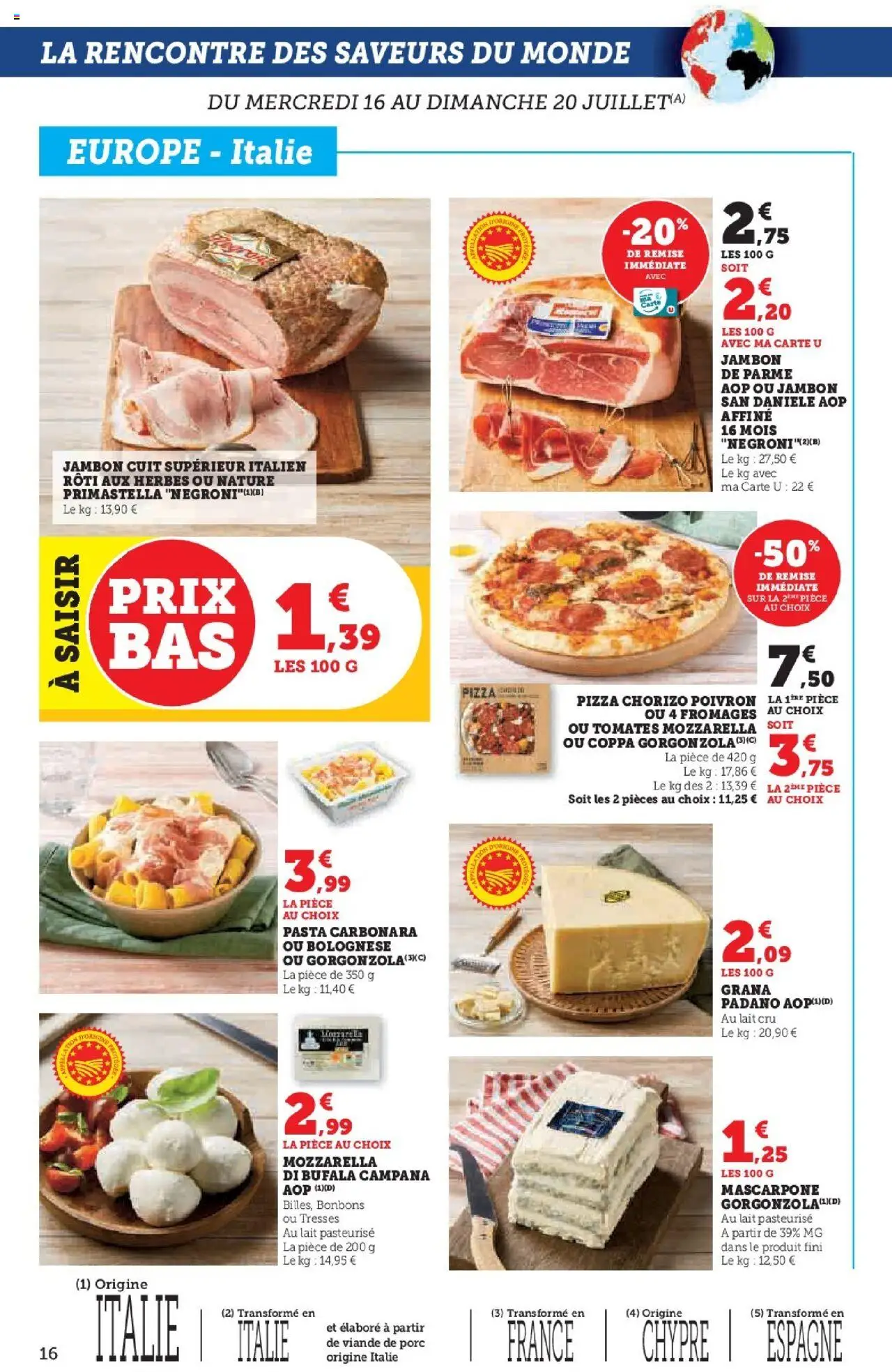 U Express catalogue - page 16 - valable à partir du 16/07/2025