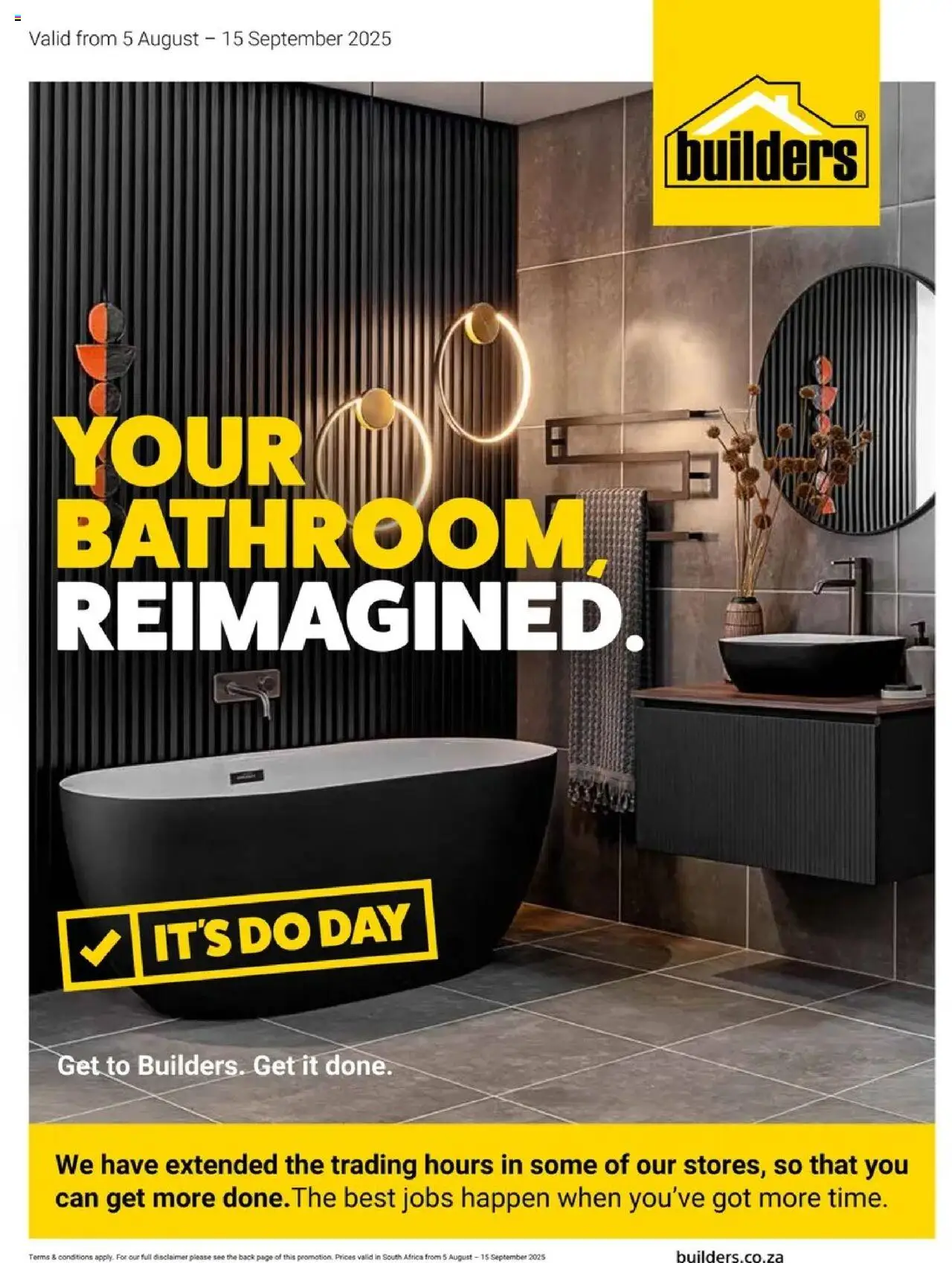 Builders - Your Bathroom Reimagined - page 1- valid from 05/08/2025