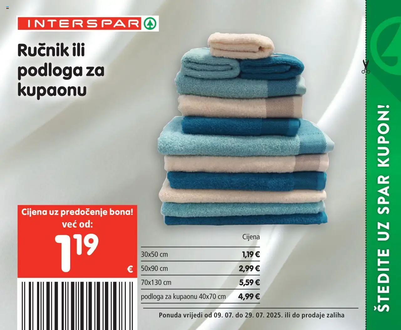 Posebne pogodnosti Interspar - stranica 2- važeći od 09.07.2025