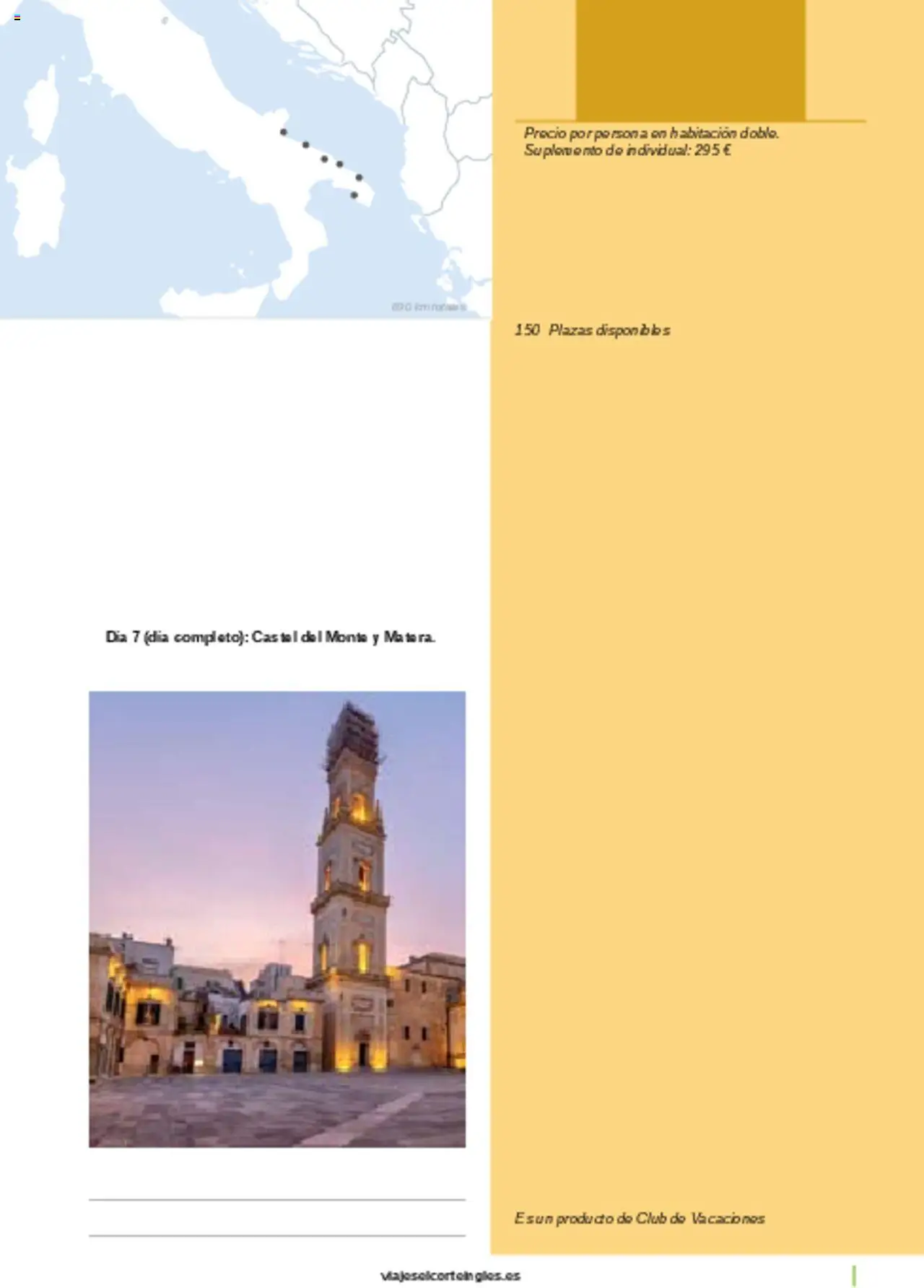 Viajes El Corte Inglés Rutas Culturales de la Comunidad de Madrid - Página de 177 - Válido desde 01/04/2025