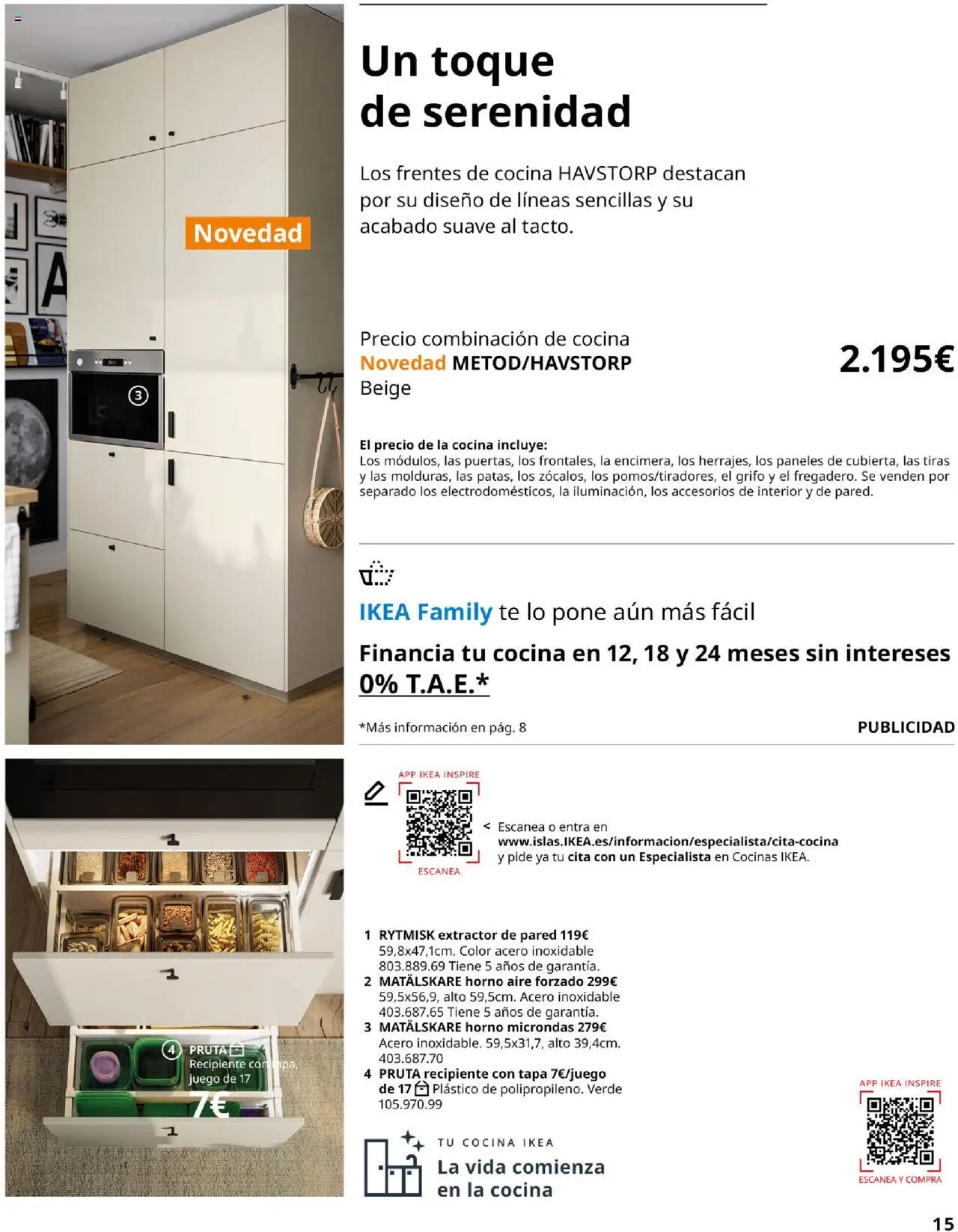 Catálogo IKEA Cocinas - Página de 15 - Válido desde 01/09/2025