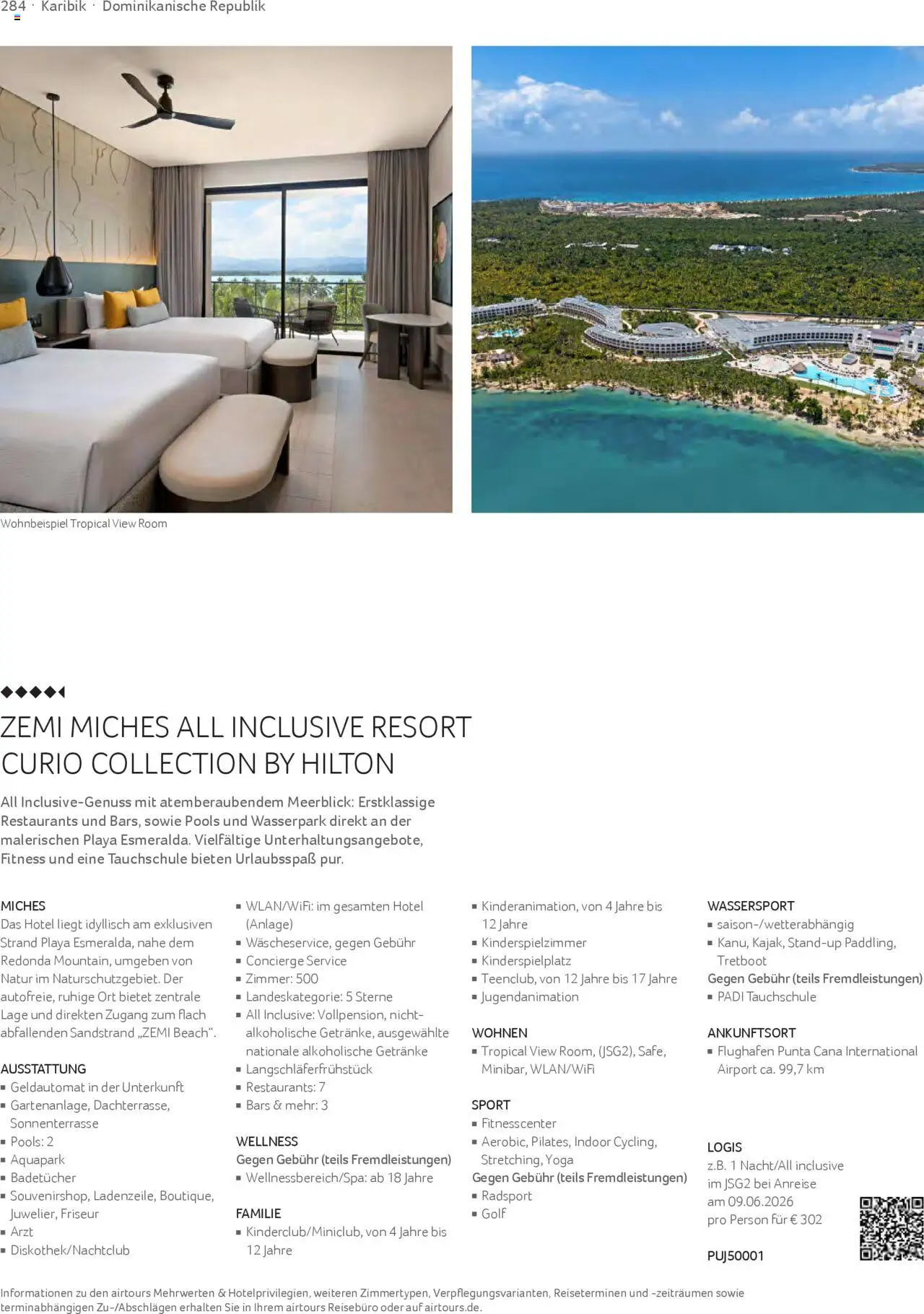 TUI airtours Katalog  Erstklassige Fernreisen 2025/26 - Seite 284 - gültig ab 01.11.2025