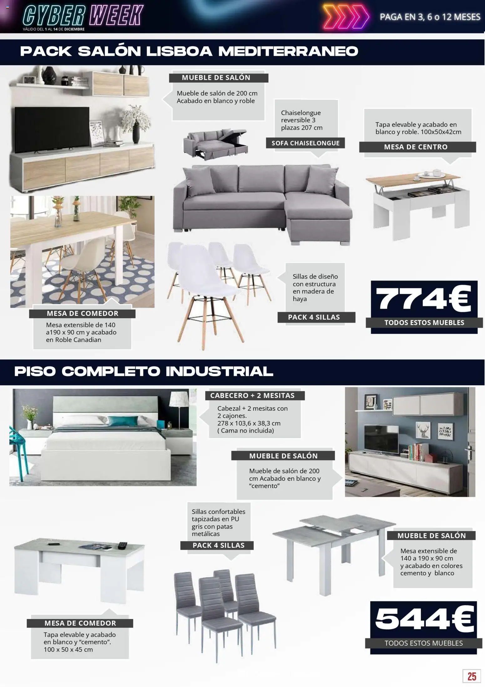 Atrapa Muebles - folleto - Página de 25 - Válido desde 01/12/2025