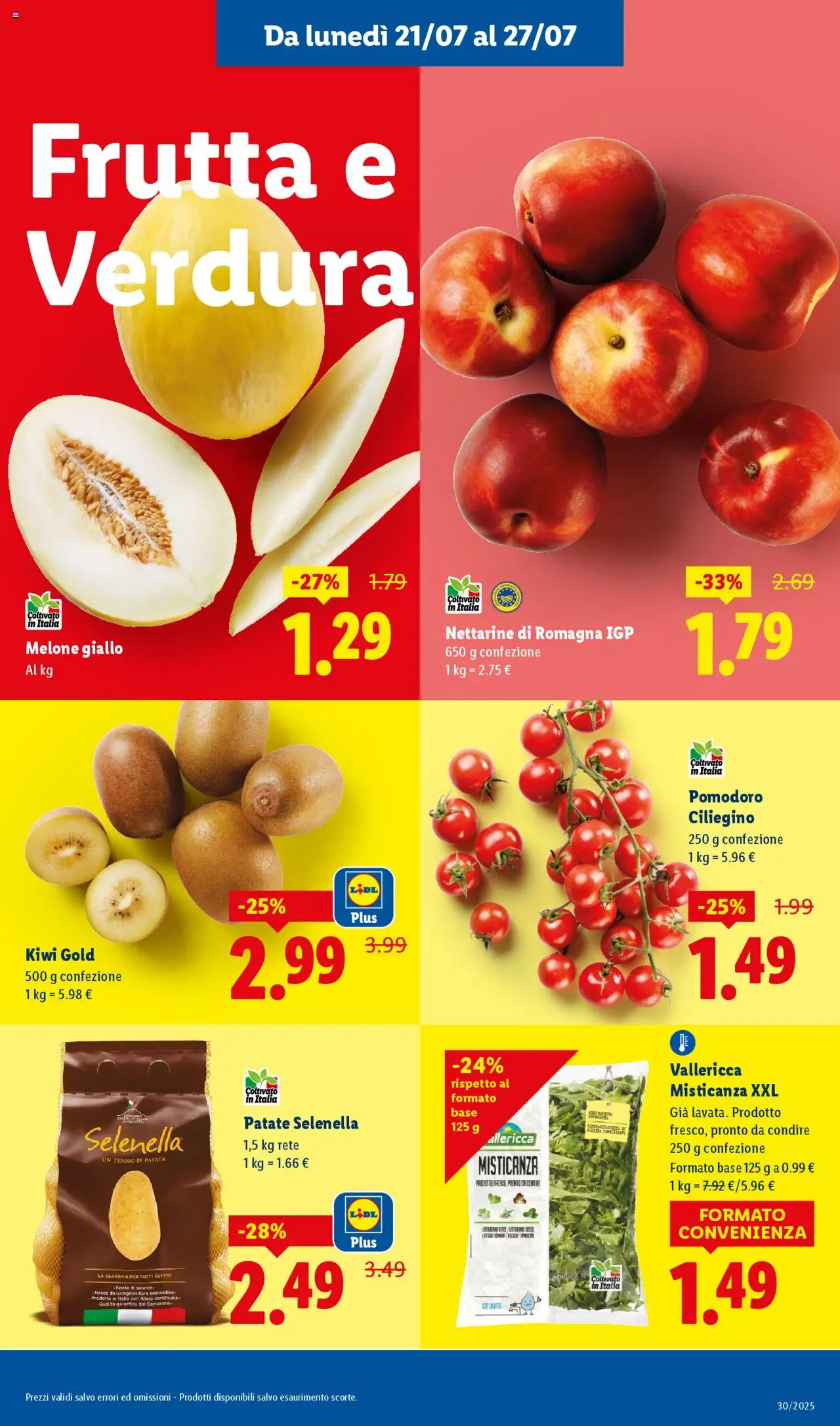 Volantino Lidl	 - pagina 3 - valido dal 21/07/2025