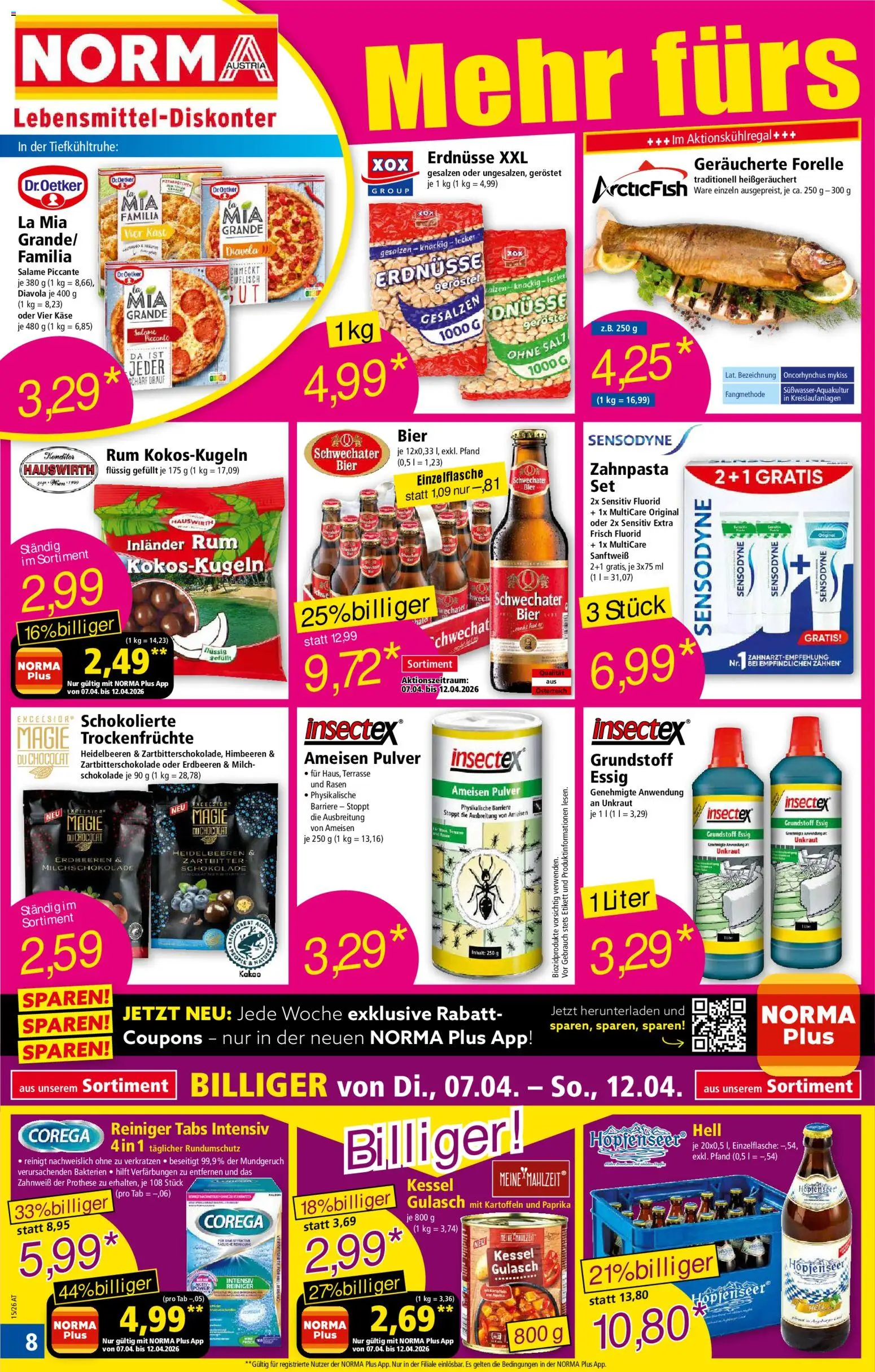 Norma Flugblatt - page 8- valid from 07.04.2026