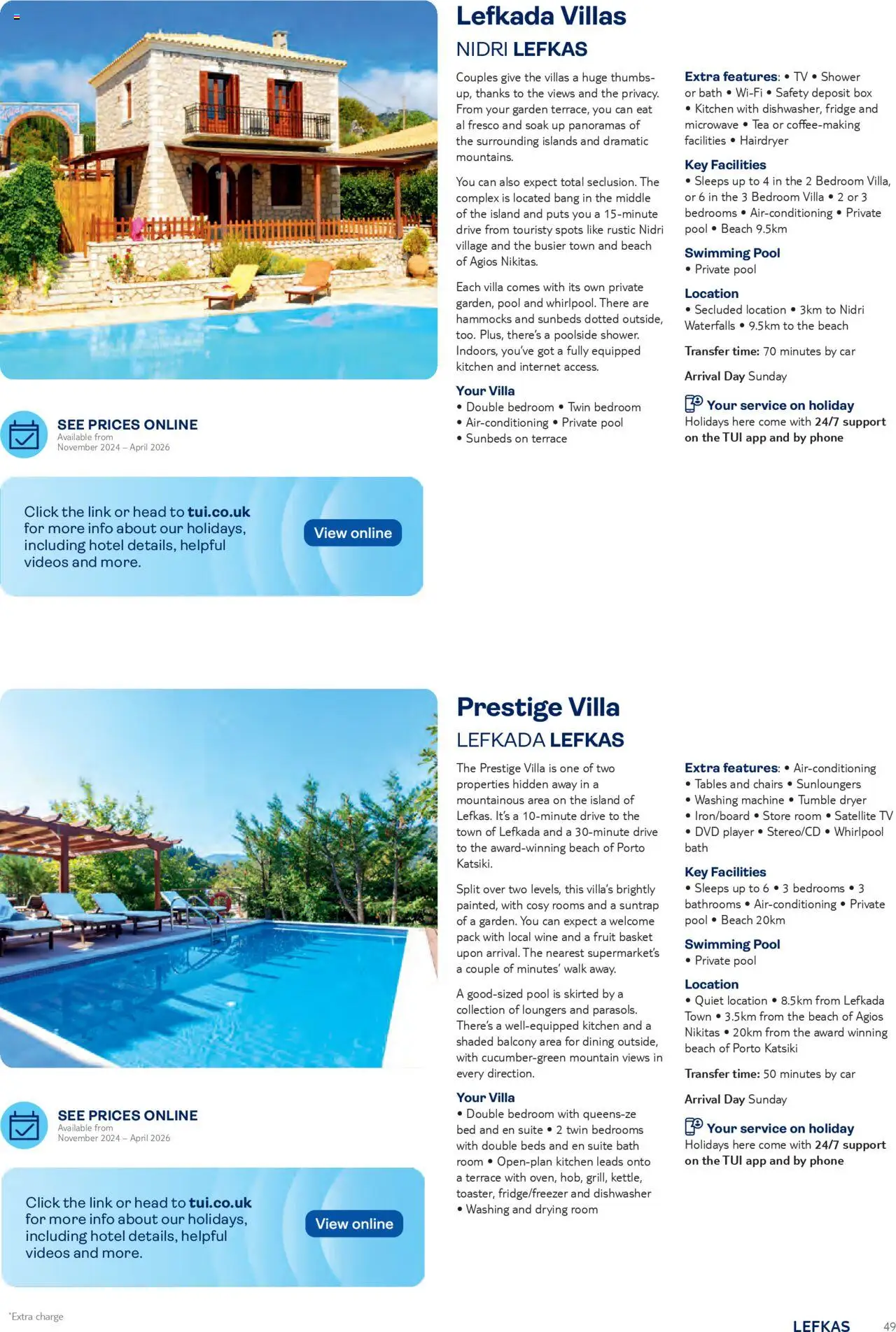 TUI - Villas Collection November 2024 – April 2026 - page 49- valid from 01/11/2024