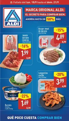 Vista previa del folleto Aldi folleto Baleares válido desde 15/09/2025