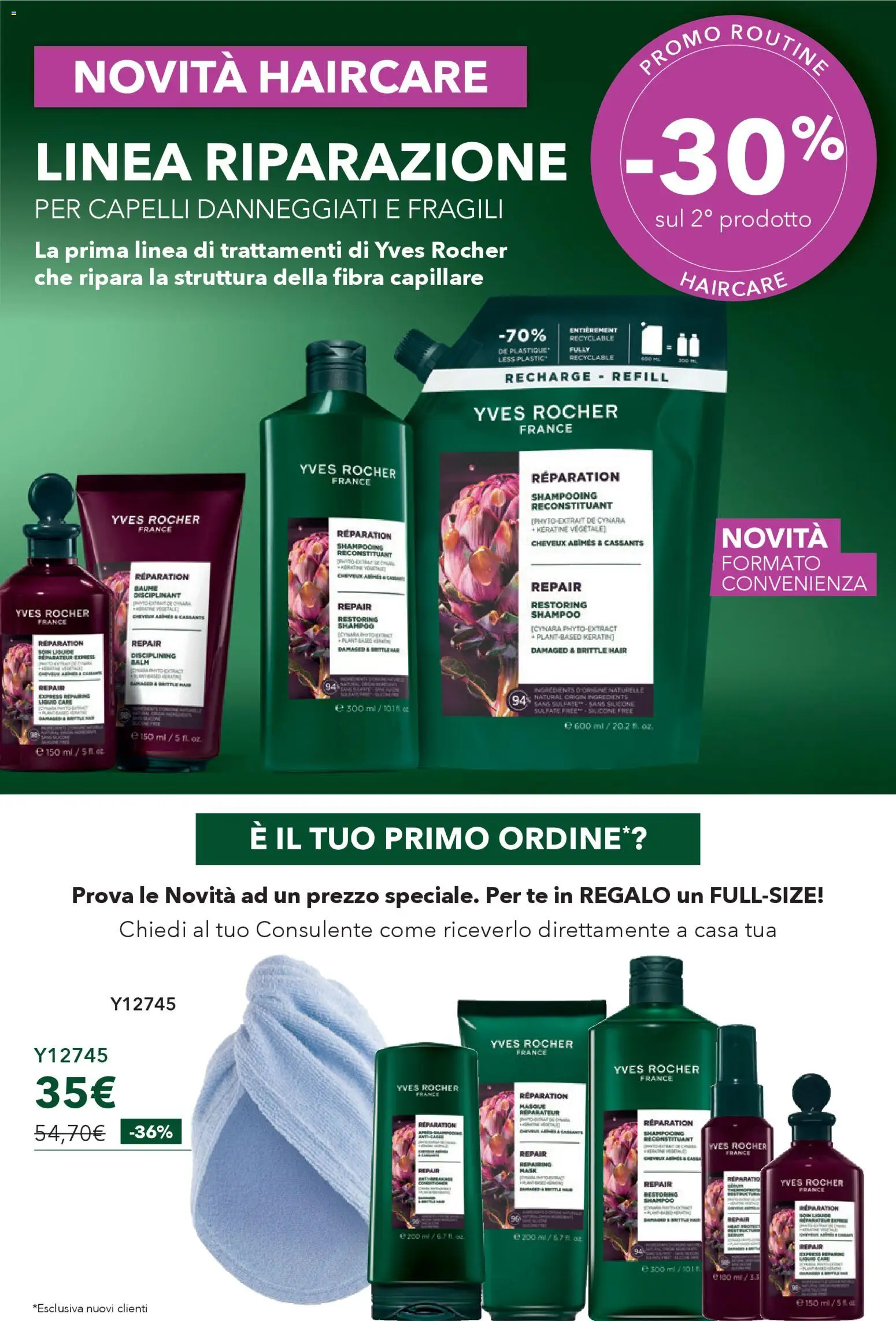 Yves Rocher catalogo Haircare - pagina 3 - valido dal 02/04/2026