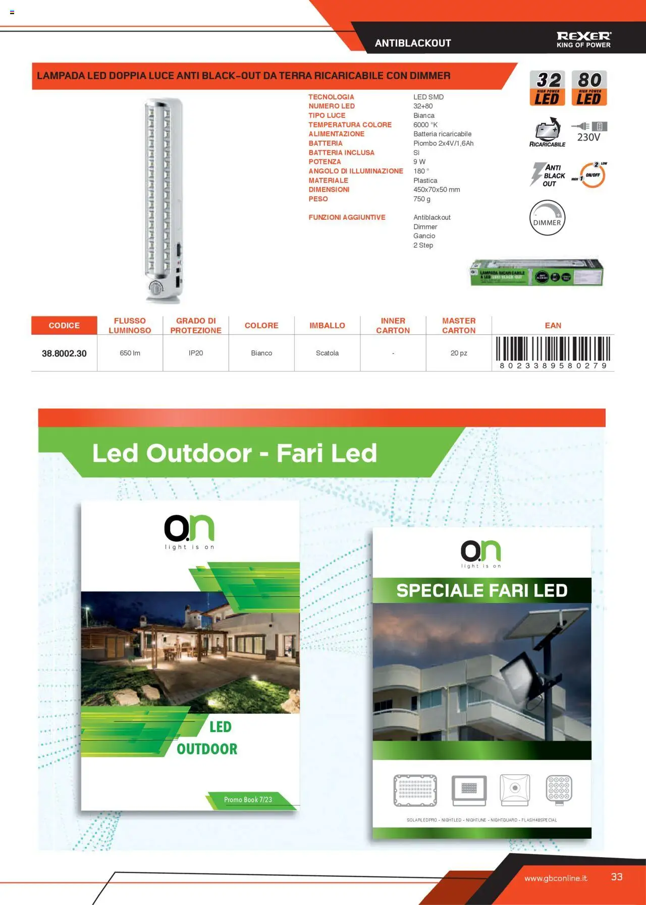 GBC Torce catalogo - pagina 33 - valido dal 31/05/2025