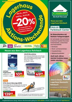 Vorschau Lagerhaus Wochenangebote gültig ab 05.01.2026