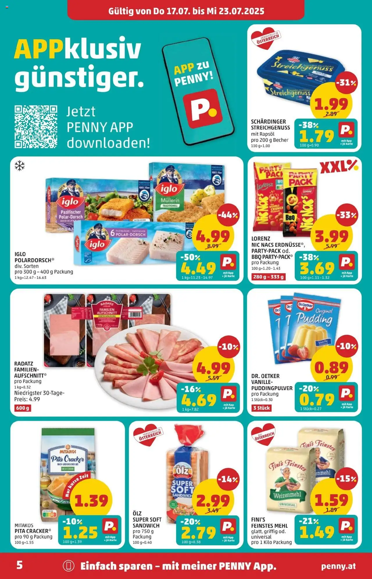 Penny Markt Flugblatt - Seite 5- gültig ab 17.07.2025