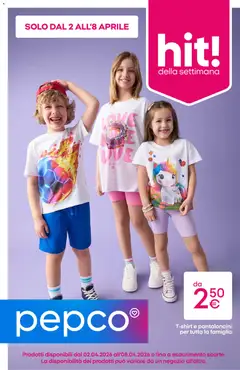 Anteprima Pepco volantino valida dal 02/04/2026